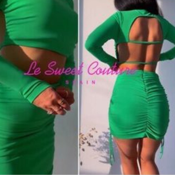 Zara draped ruched sexy mini skirt - Picture 2 of 6